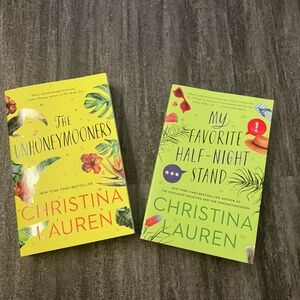 2-pack of Christina Lauren paperback books